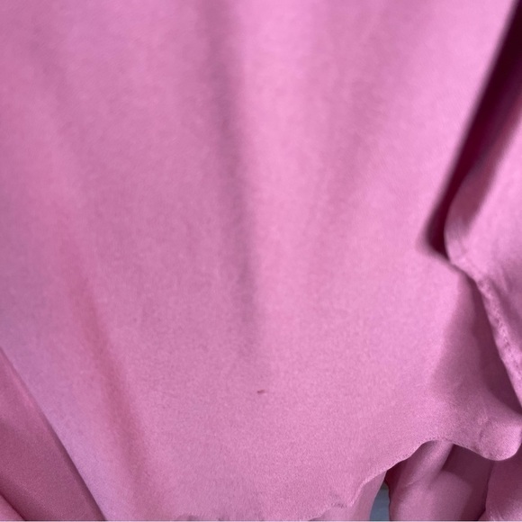 Young Fabulous & Broke Frida Smocked Off-The-Shoulder Maxi Dress Dusty Rose M - Picture 7 of 7